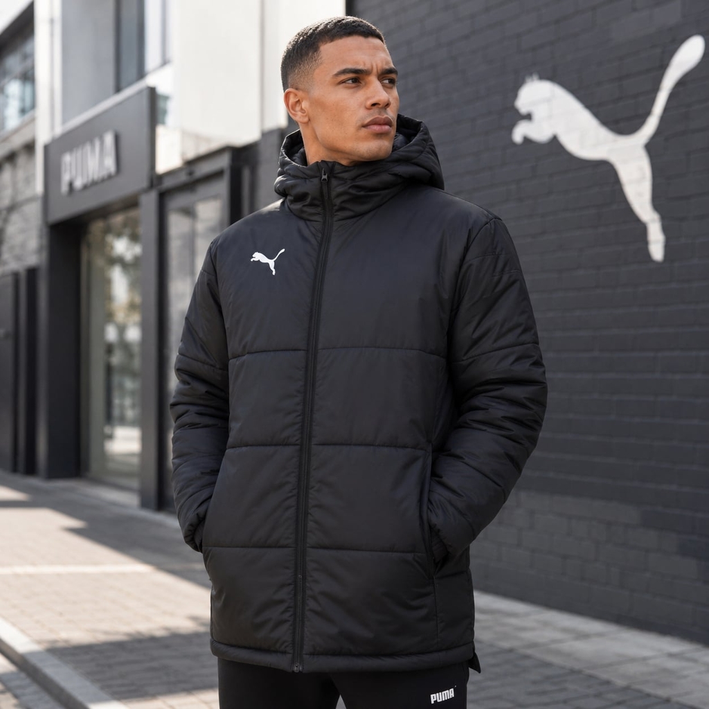 Áo Khoác Puma Nam Chính Hãng - PUMA Bench Jacket - Màu Đen | JapanSport 657820-03