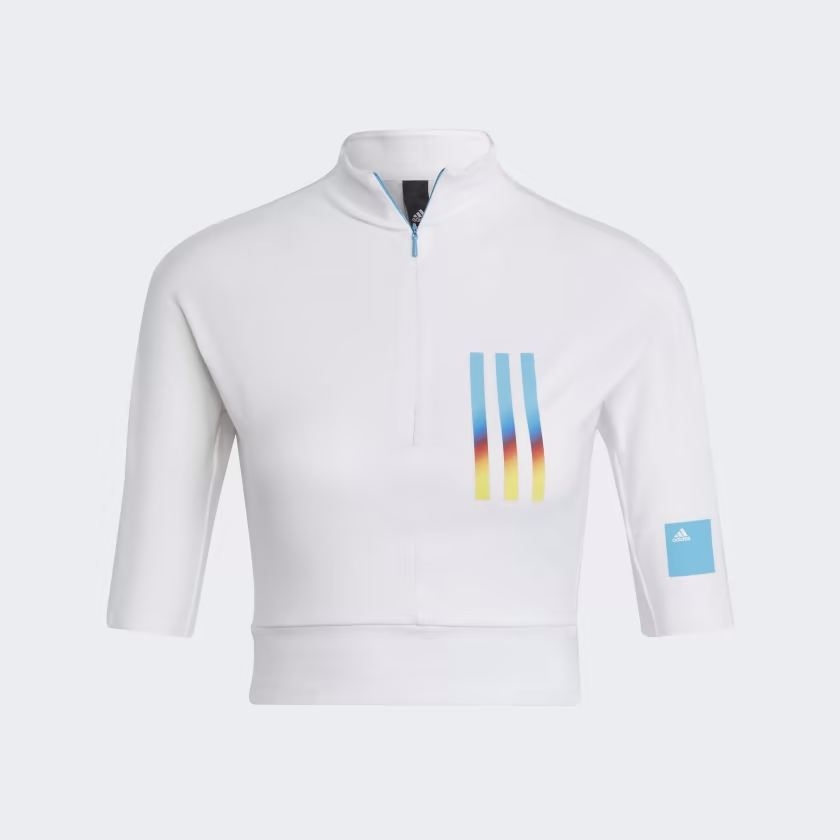 Áo Phông Adidas Nữ Chính Hãng - SLIM FIT MISSION VICTORY - Trắng | JapanSport HN1611