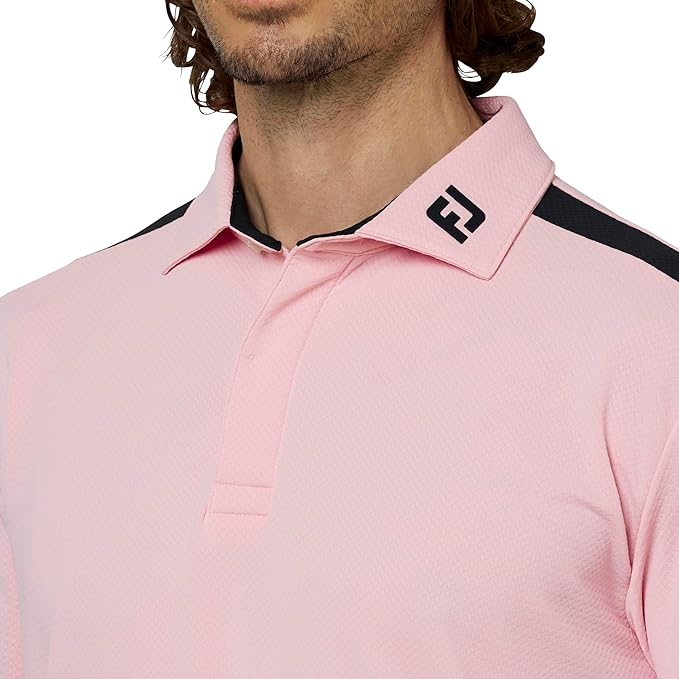 Áo Dài Tay FOOTJOY Chính Hãng - Golf Shoulder Line Long Sleeve Shirt - Màu Hồng | JapanSport 38587 FJ-F25-S03