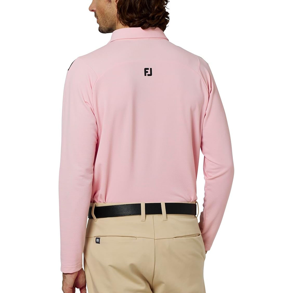 Áo Dài Tay FOOTJOY Chính Hãng - Golf Shoulder Line Long Sleeve Shirt - Màu Hồng | JapanSport 38587 FJ-F25-S03