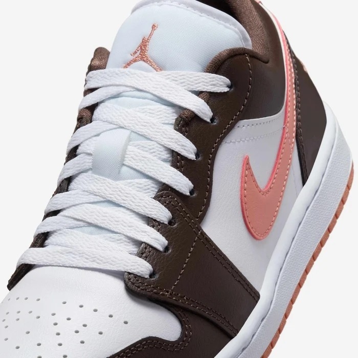 Giày Nike Nữ Chính Hãng - Air Jordan 1 Low - Màu Đen/ Hồng  | JapanSport DC0774-182