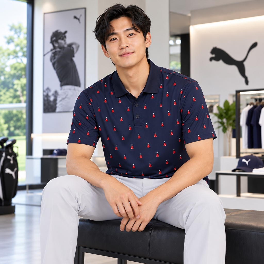 Áo Polo Puma chính hãng - Volition Liberty Golf Polo-  | JapanSport 635576-01