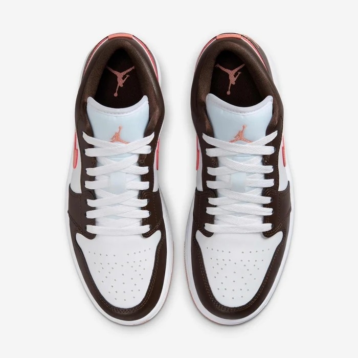 Giày Nike Nữ Chính Hãng - Air Jordan 1 Low - Màu Đen/ Hồng  | JapanSport DC0774-182