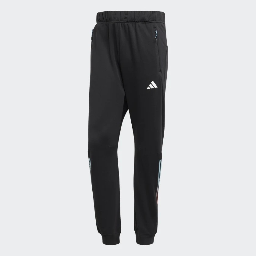 Quần Adidas Nam Chính Hãng - TRAIN ICONS 3-STRIPES TRAINING PANTS - Đen | JapanSport HS7514