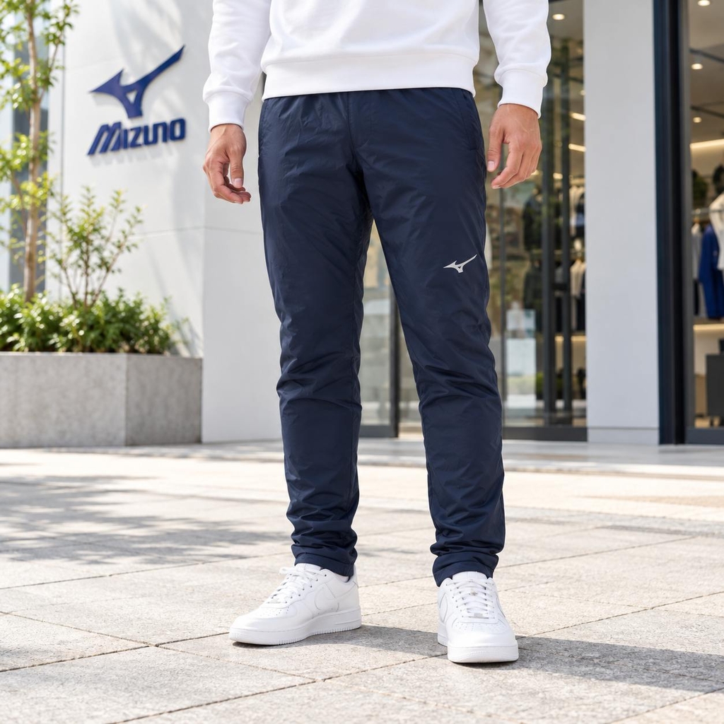 Quần Mizuno Nam Chính Hãng -  Warmer Pants - Màu navy | JapanSport P2MF2590-14