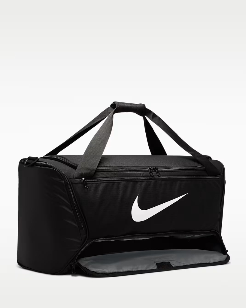Túi Trống Nike Chính Hãng - Brasilia Training Sports Travel Gym Duffel Bag - Đen | JapanSport BA5955-010