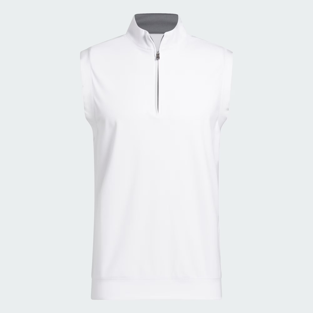 Áo Vest Adidas Chính Hãng - Chaleco clásico Ultimate365 -Zip Vest - Màu Trắng | JapanSport JL5326