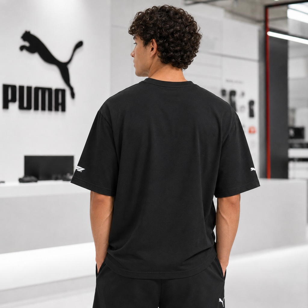 Áo Phông Puma Chính hãng - F1 Graphic Tee - Relaxed T-Shirt - Màu Đen | JapanSport 632655-01