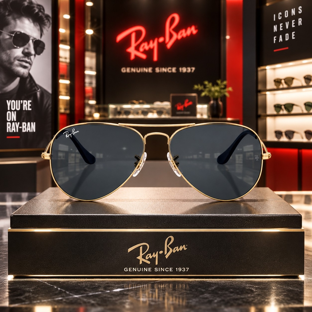 Kính Ray-Ban Chính hãng - Aviator Large Metal - Nam | JapanSport RB3025-9278R5 62mm