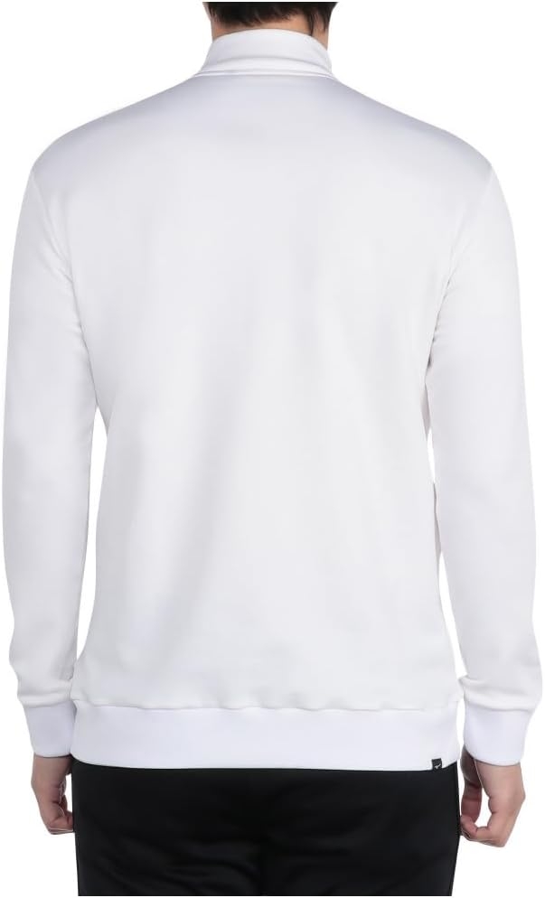Áo Khoác Mizuno Chính Hãng - Breath Thermo Half-Zip - Màu Trắng | JapanSport E2MAB505-01