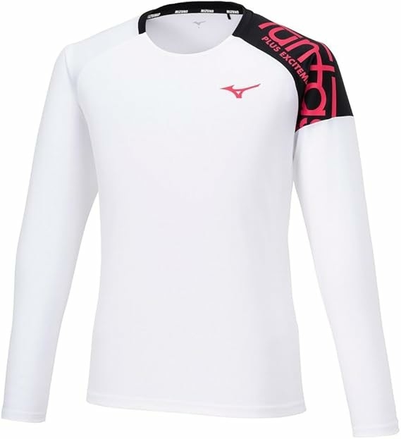 Áo Mizuno Chính Hãng - FUNTAST Training Shirt - Màu Trắng | JapanSport V2MAA521-01