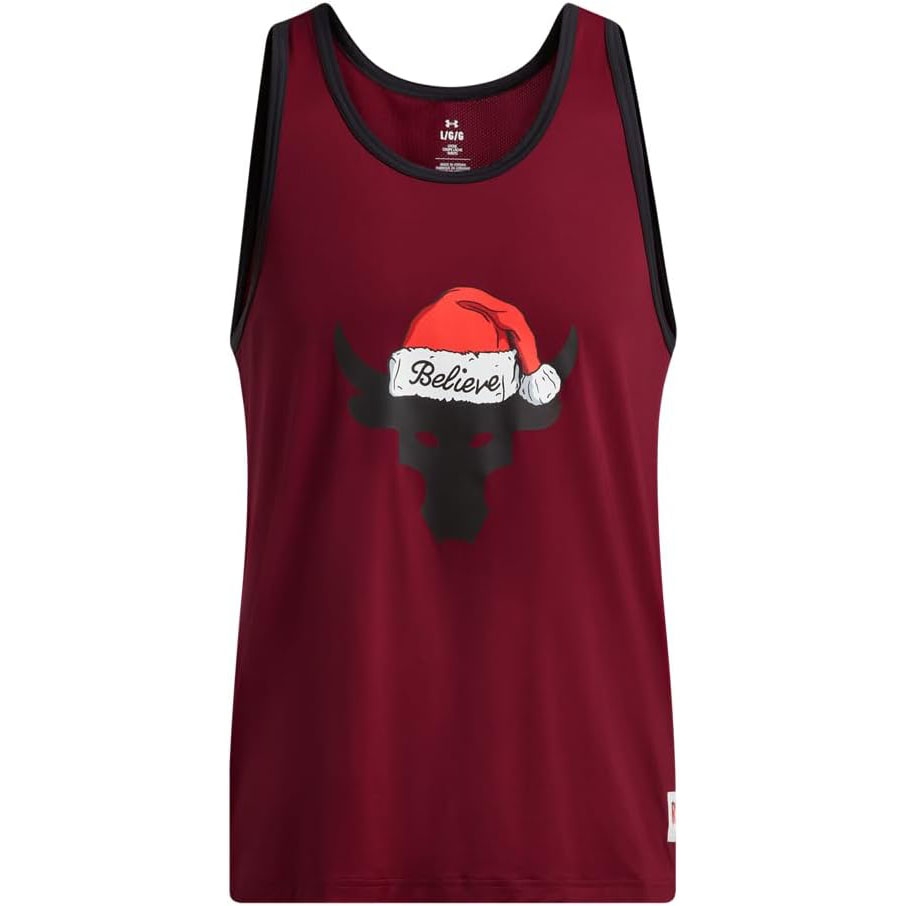 Áo phông Under Armour Chính hãng - Project Rock Red One ISO - Màu Đỏ | JapanSport 6004940-625