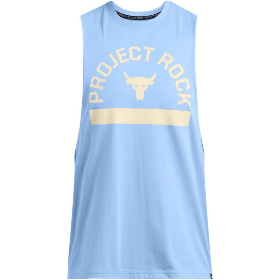 Áo phông Under Armour Chính hãng - Project Rock Payoff Graphic - Màu Xanh | JapanSport 1383195-465