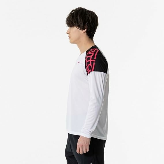 Áo Mizuno Chính Hãng - FUNTAST Training Shirt - Màu Trắng | JapanSport V2MAA521-01