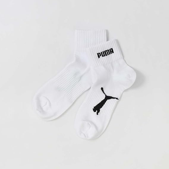 Set 3 đôi Tất Puma Chính Hãng - Socks with Odor Control - Màu Trắng | JapanSport 92823999-235
