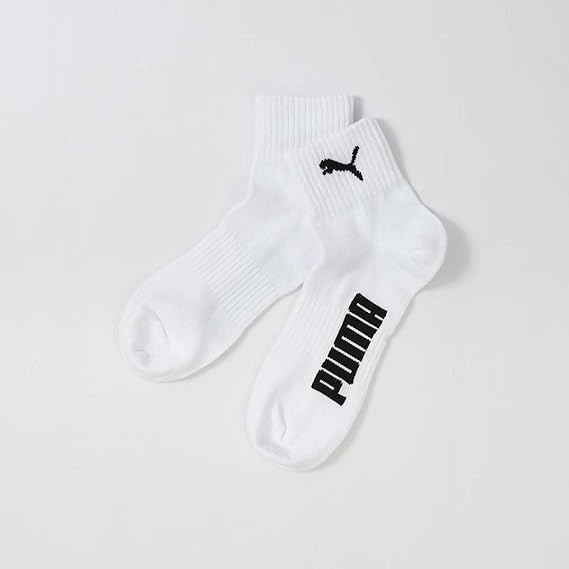 Set 3 đôi Tất Puma Chính Hãng - Socks with Odor Control - Màu Trắng | JapanSport 92823999-235