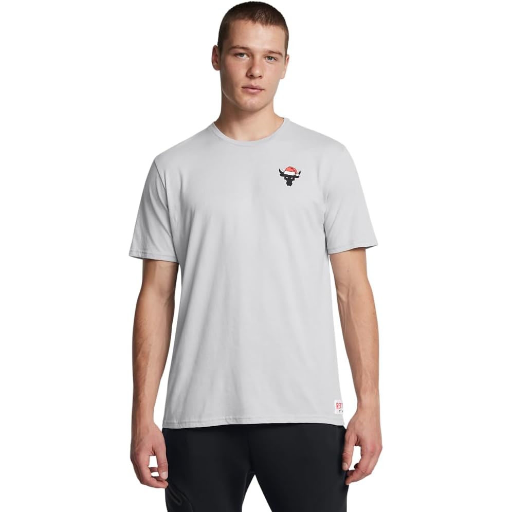 Áo phông Under Armour Chính hãng - Rock Red One Sleighin Gains - Màu Trắng | JapanSport 6003012-011