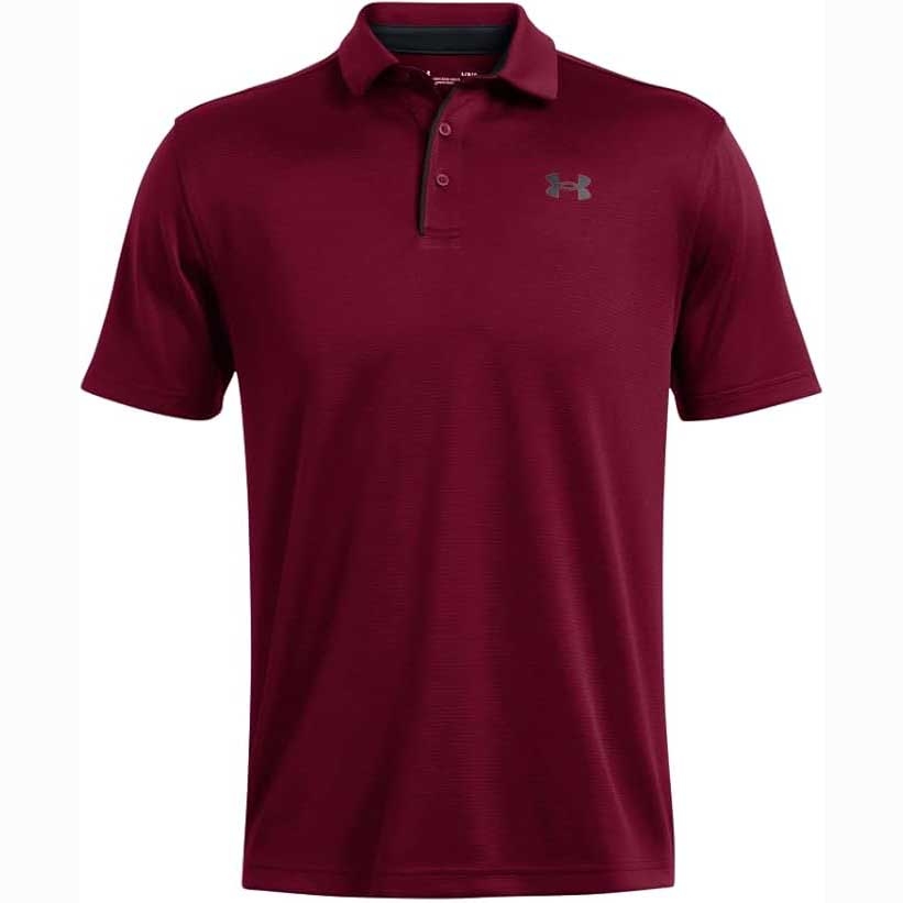 Áo Polo Under Armour Chính hãng - Tech Golf Polo - Màu Đỏ | JapanSport 1290140-625