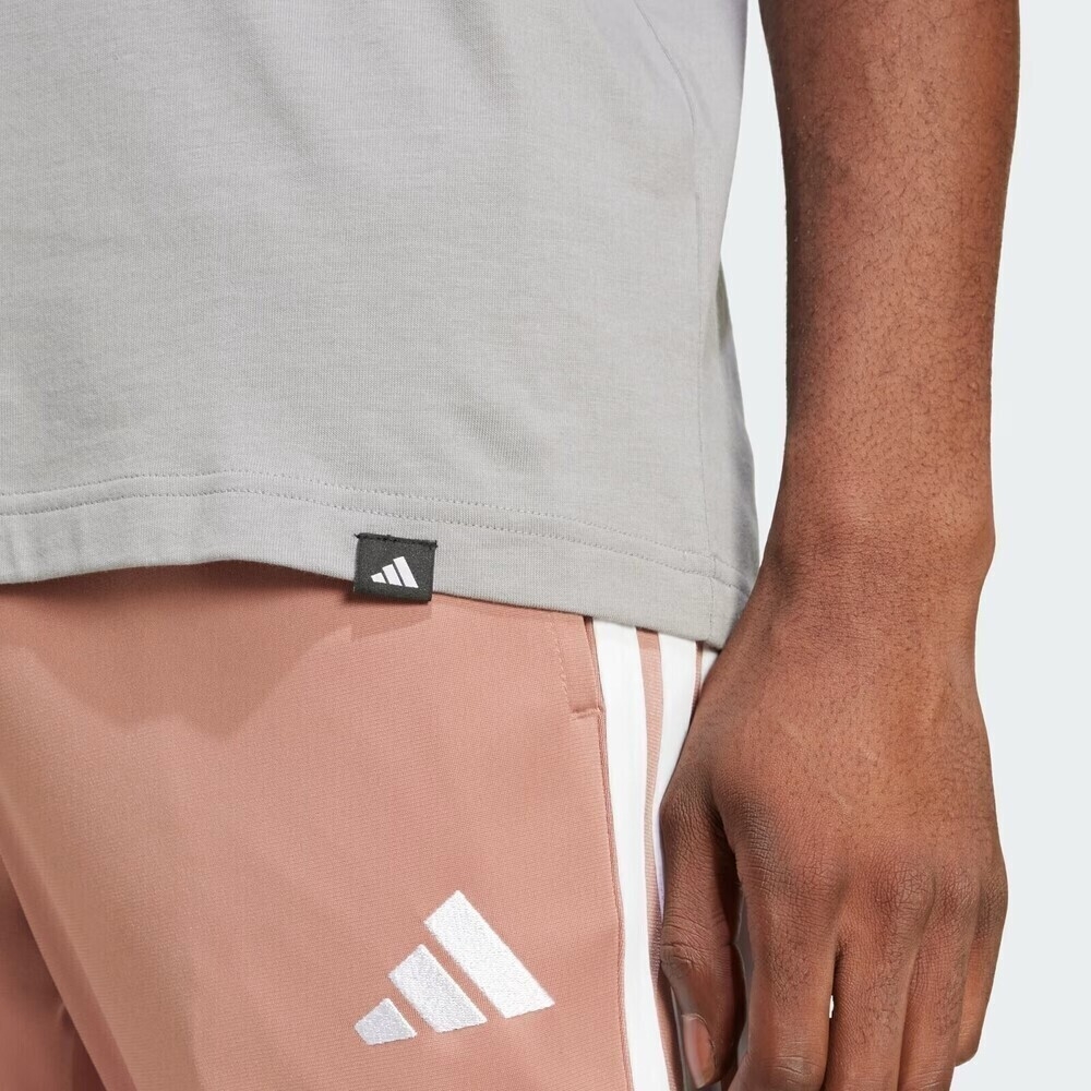 Áo Phông Nam Adidas Chính Hãng - Graphic Lounge Slide - Màu Xám | JapanSport JJ4004