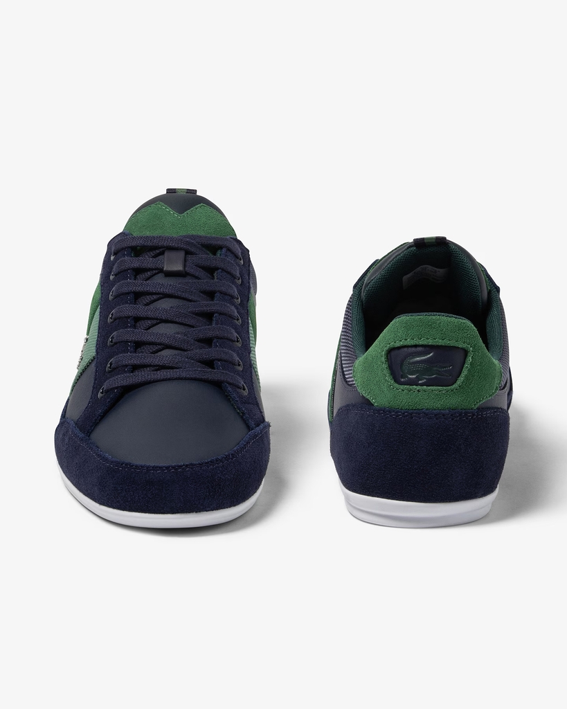 Giày Lacoste Chính hãng - Chaymon Leather Sneakers - Màu Xanh | JapanSport 7-48CMA0033-2S3