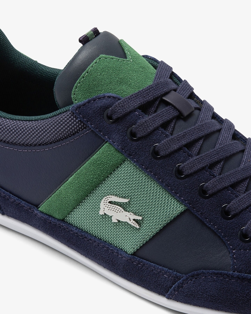 Giày Lacoste Chính hãng - Chaymon Leather Sneakers - Màu Xanh | JapanSport 7-48CMA0033-2S3