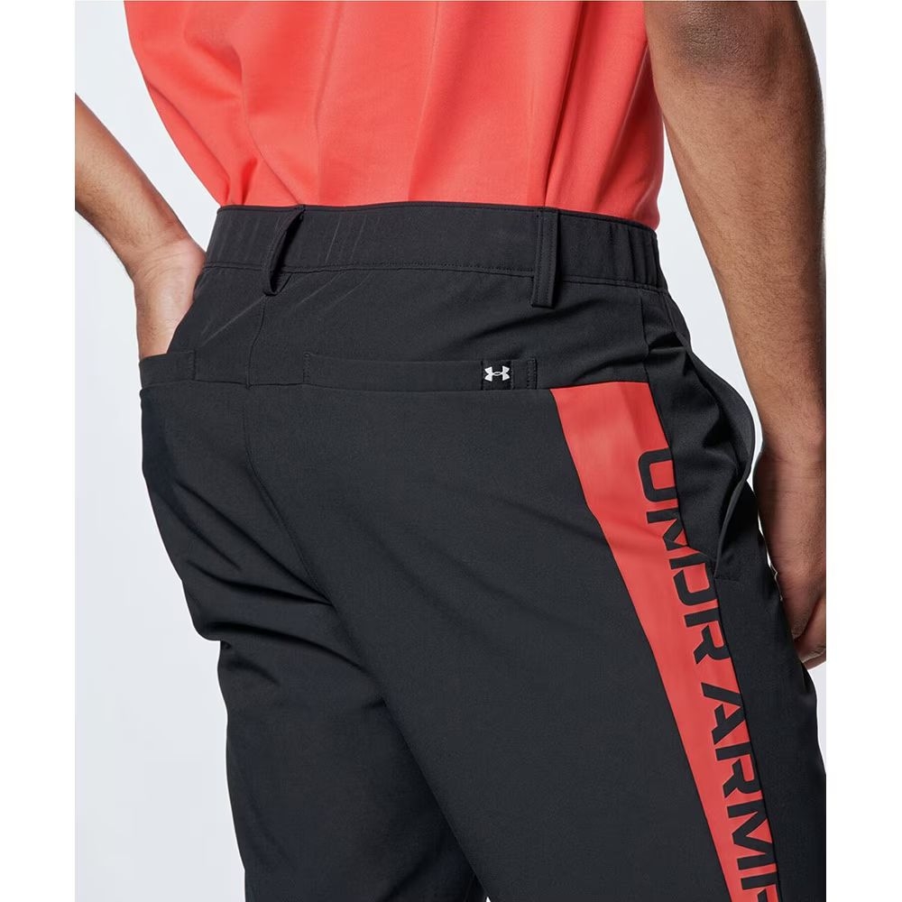 Quần Short Under Armour Nam Chính Hãng - Golf Wear Drive Text - Màu Đen | JapanSport 1384839-001