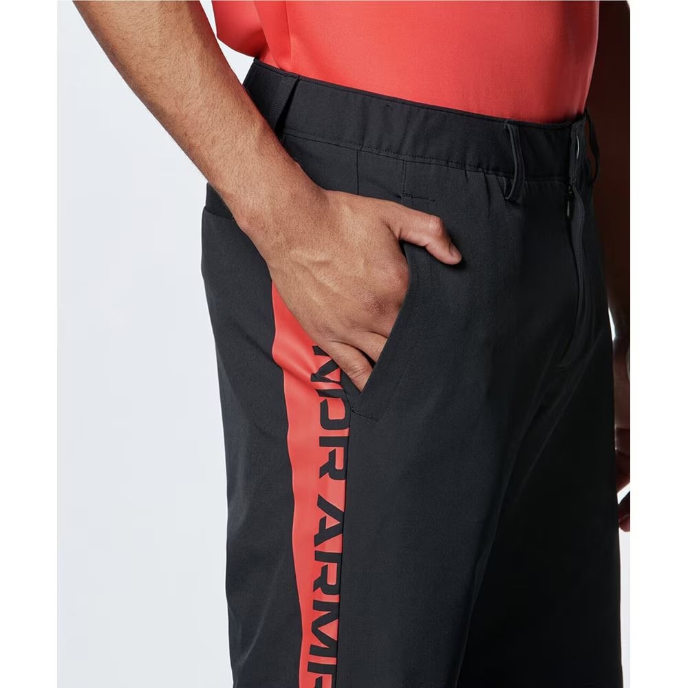 Quần Short Under Armour Nam Chính Hãng - Golf Wear Drive Text - Màu Đen | JapanSport 1384839-001