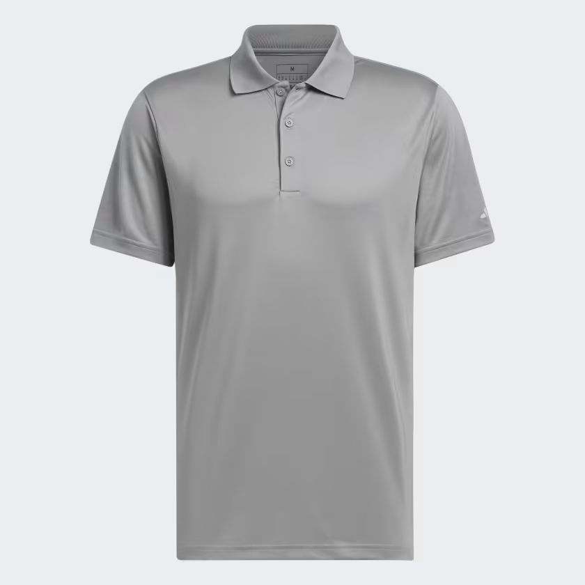 Áo Polo Golf Adidas Nam Chính Hãng - Performance Primegreen - Màu Xám | JapanSport IU4443