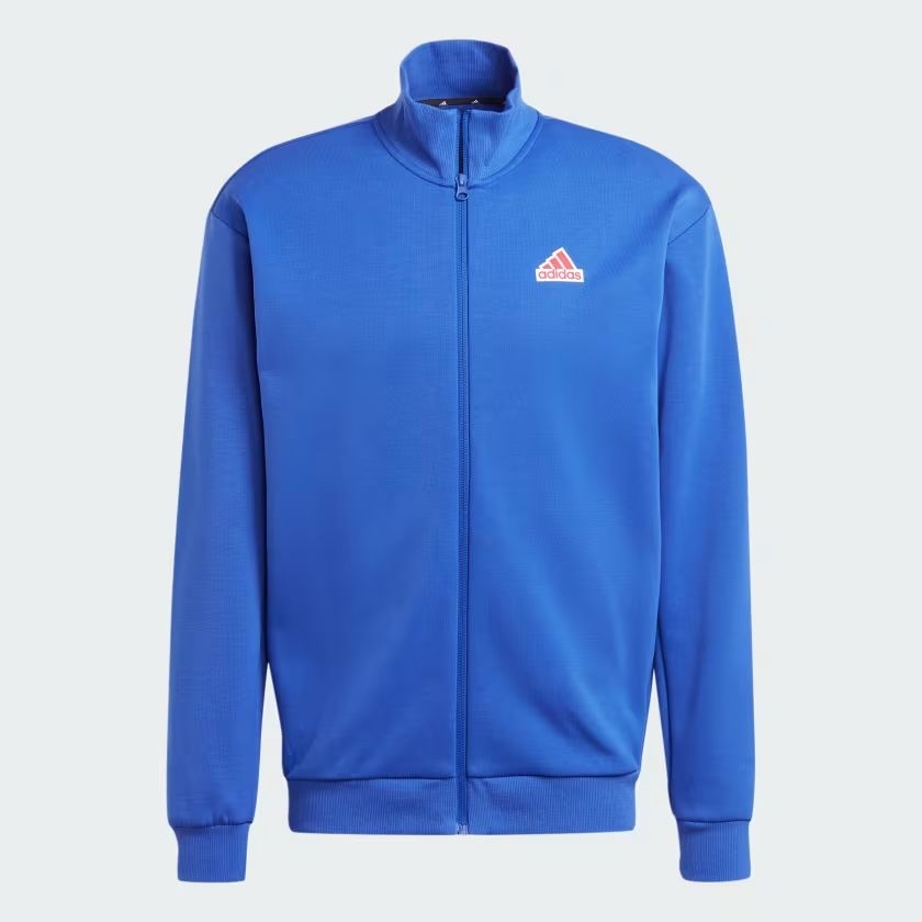 Áo Khoác Adidas Chính Hãng - Future Icons Badge of Sports Track Jacket - Màu Xanh | JapanSport IS9595