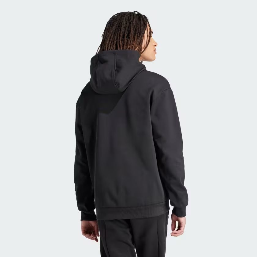 Áo Adidas Nam Chính Hãng - Future Icons Badge of Sport Hoodie - Màu Đen | JapanSport IS3233