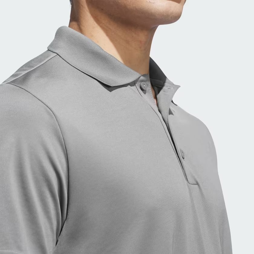 Áo Polo Golf Adidas Nam Chính Hãng - Performance Primegreen - Màu Xám | JapanSport IU4443