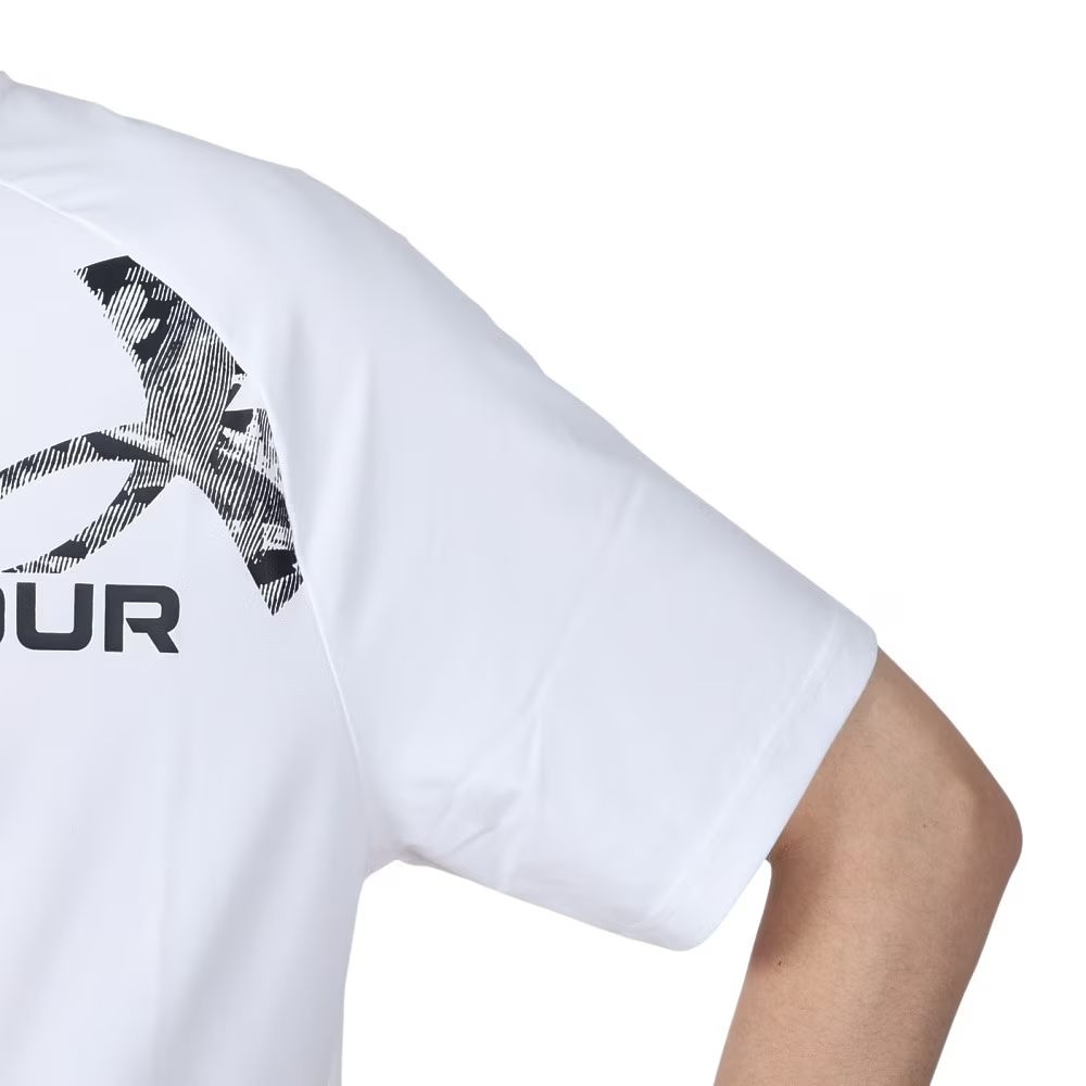 Áo Golf Under Armour Chính hãng - Wear Iso-Chill Mock Neck  - Màu Trắng | JapanSport 1384829-100