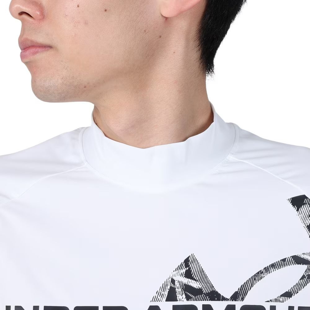 Áo Golf Under Armour Chính hãng - Wear Iso-Chill Mock Neck  - Màu Trắng | JapanSport 1384829-100