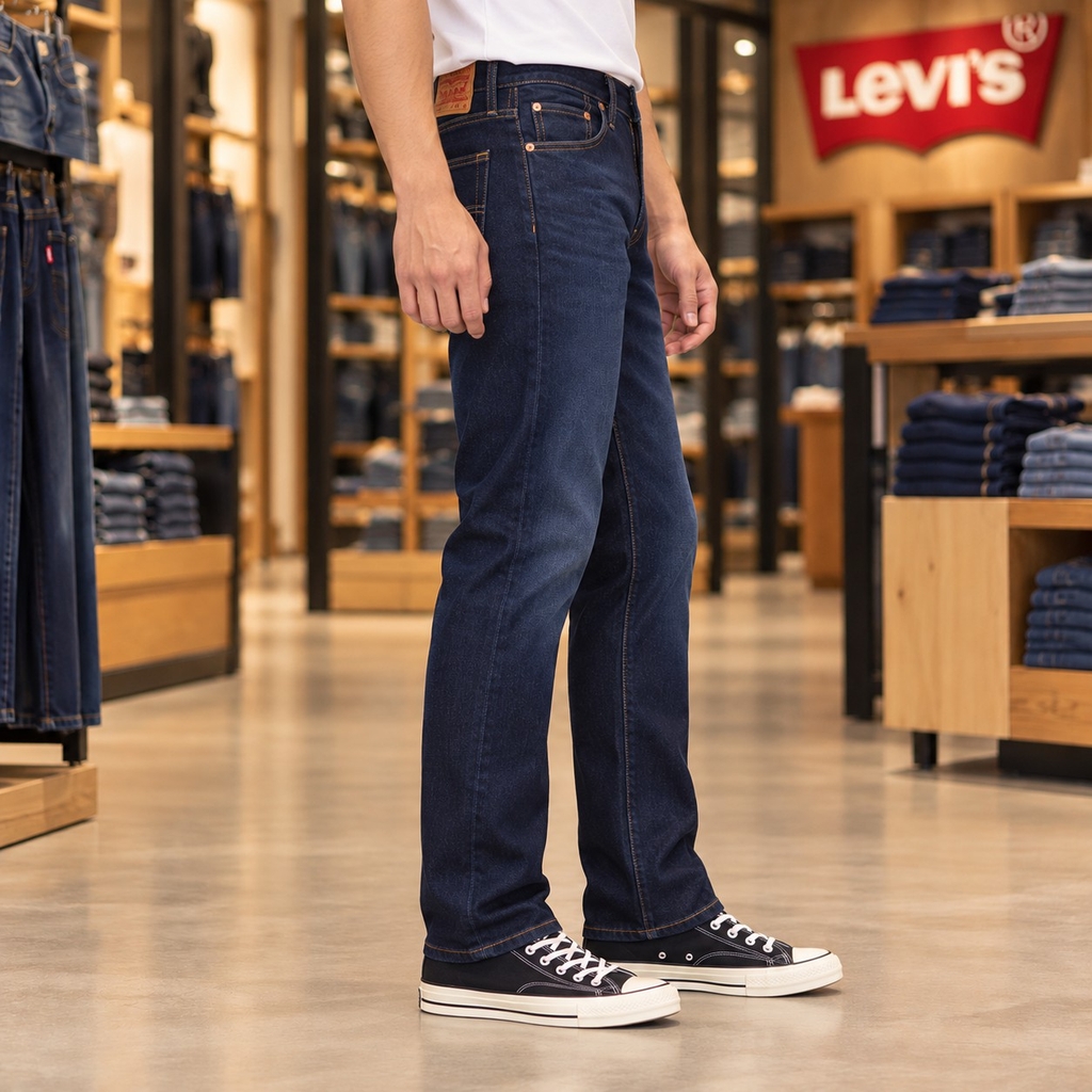 Quần Levi's Chính Hãng - Slim Fit Men's Jeans - Màu Xanh | JapanSport    045114534