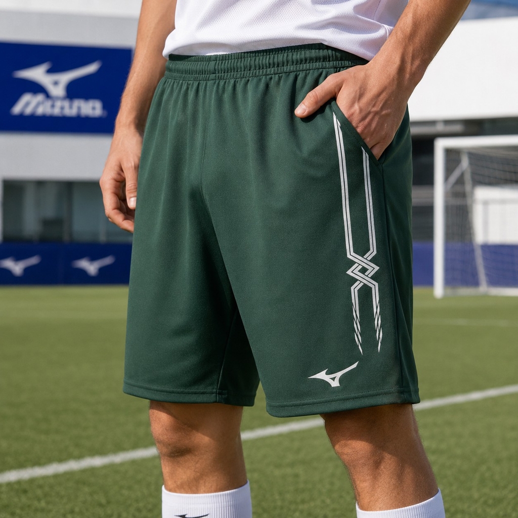Quần short Mizuno Chính hãng - Goalkeeper Pants - Màu Xanh | JapanSport P2MB1070-33
