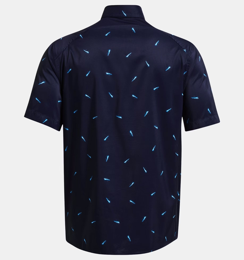Áo Polo Under Armour Chính hãng - Dockside Short Sleeve T-Shirt - Màu Xanh | JapanSport 1376577-410