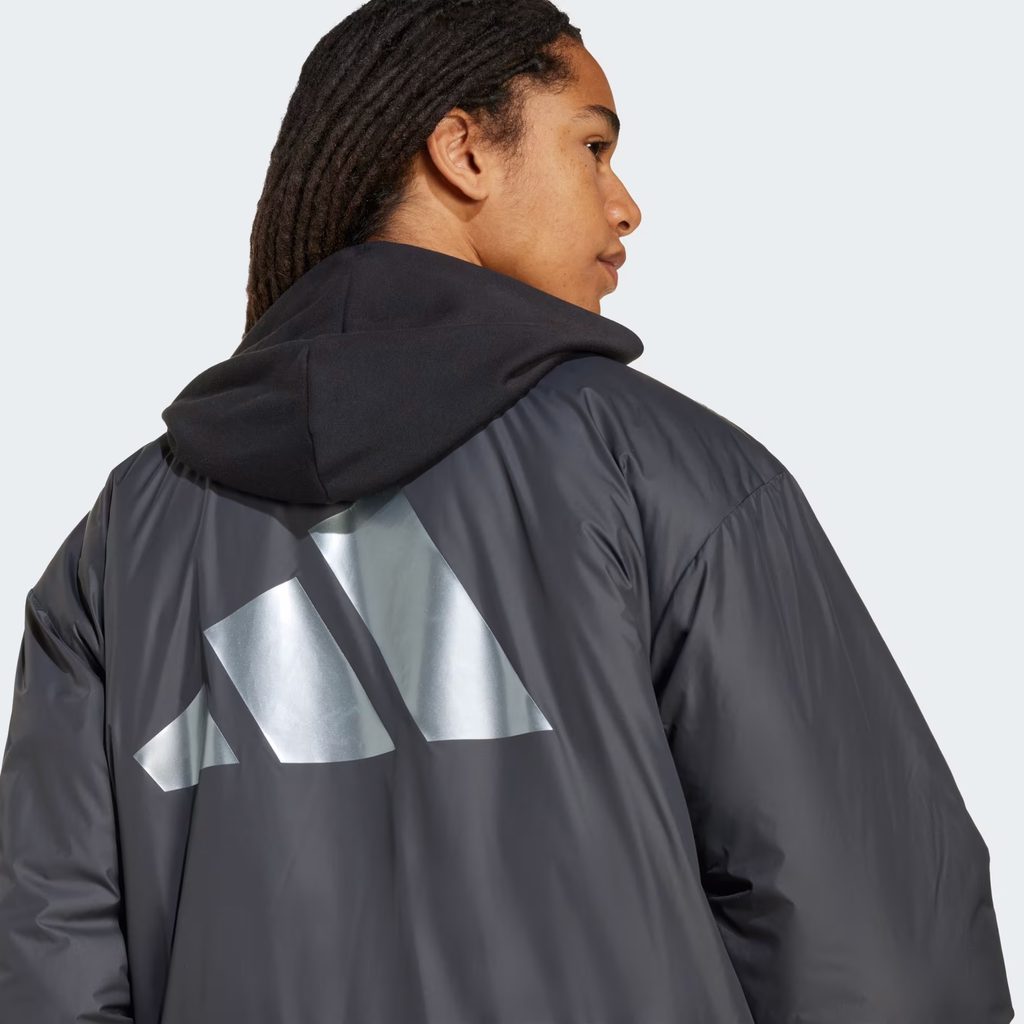 Áo Khoác Adidas Nam Chính Hãng - Essentials Holiday CLIMAWARM Insulated Bomber - Đen | JapanSport JL5075