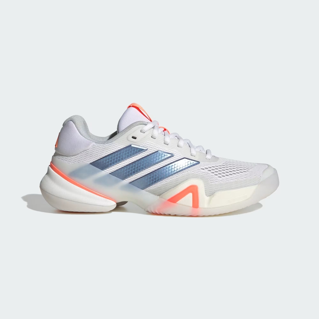 Giày Tennis Adidas Nam Chính Hãng - Barricade 14 - Màu Trắng/Xanh/Cam | JapanSport JR1765
