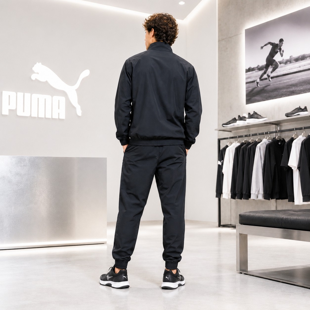Bộ thể thao Puma Nam Chính Hãng - Men's Training Wear Set  - Màu Đen | JapanSport 684185-01