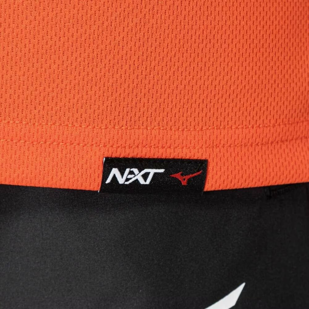 Áo Dài Tay Nam Mizuno Chính Hãng - N-XT Long Sleeve T-Shirt - Màu Cam | JapanSport 32JAB740-55