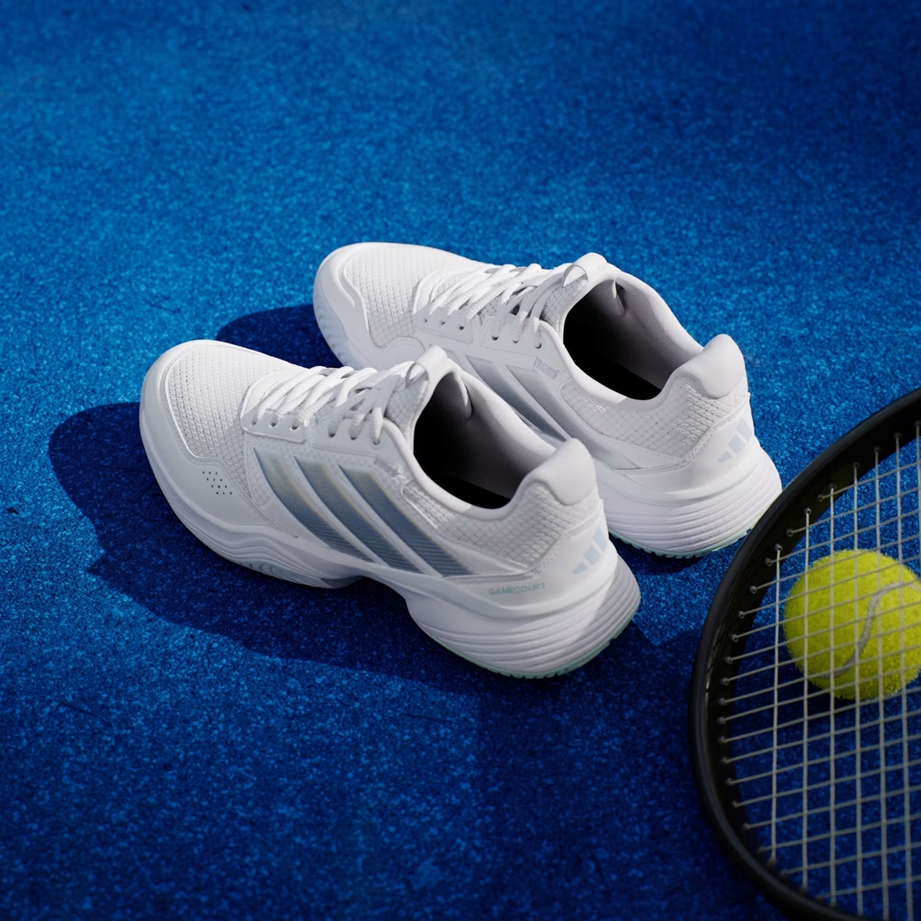 Giày Tennis Nữ Adidas Chính Hãng - GameCourt 3 All Court - Màu Trắng | JapanSport KI2864