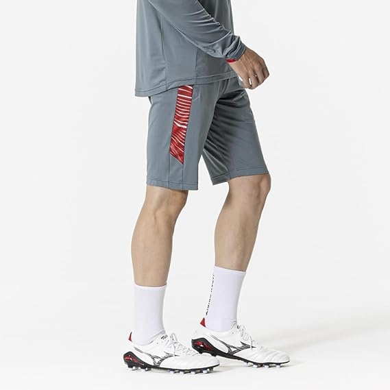 Quần Mizuno Chính hãng - Workout Shorts - Màu Xám | JapanSport P2MDB036-05