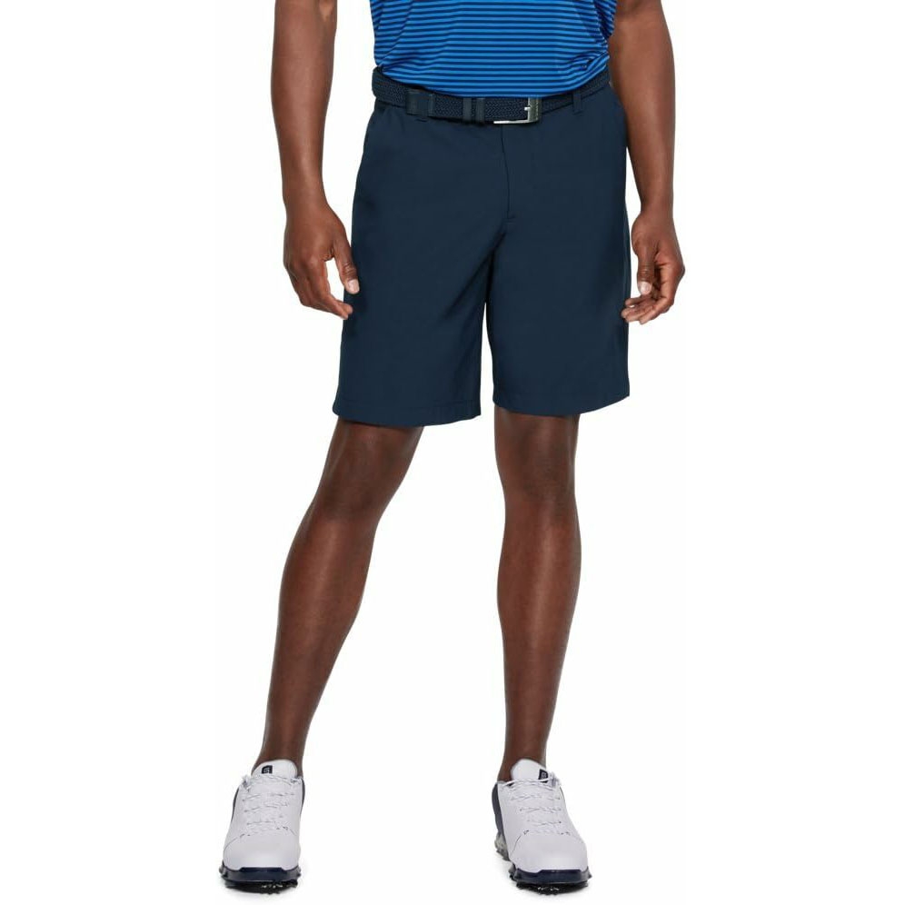 Quần Short Under Armour Chính Hãng - Threadborne Short Academy - Màu Navy | JapanSport 1306314-408