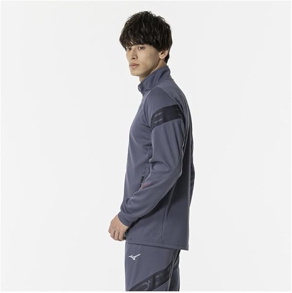 Áo Khoác Mizuno Chính Hãng - Dry Aeroflow Jacket - Màu Đá Xám | JapanSport  32MCB556-17