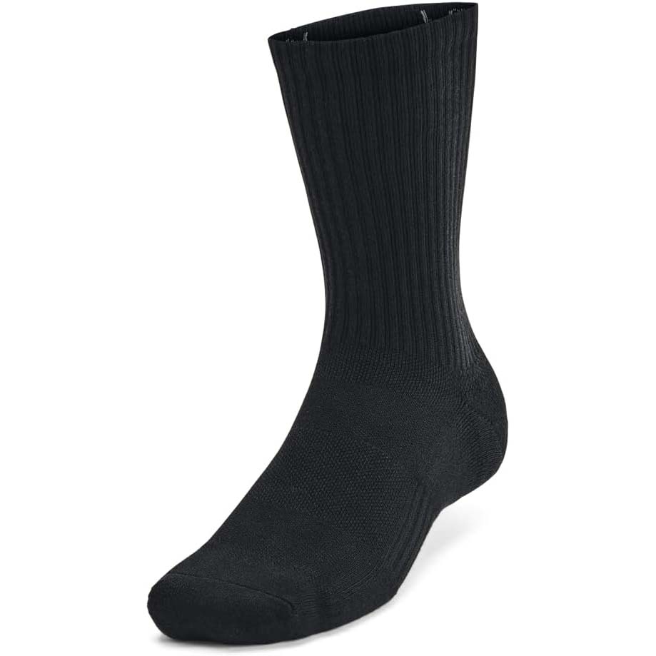 Set Tất Under Armour Chính Hãng - Êm Chân, Thoáng Khí, Thấm Hút Mồ Hôi - Màu Đen | JapanSport 1386315-001
