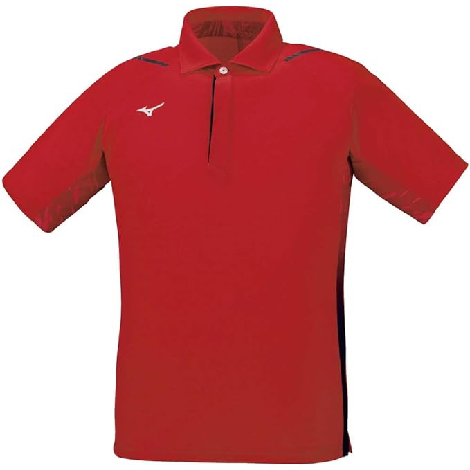 Áo Polo Mizuno Chính Hãng - Dry Aeroflow Polo Shirt - Màu Đỏ | JapanSport 32MA1084-62
