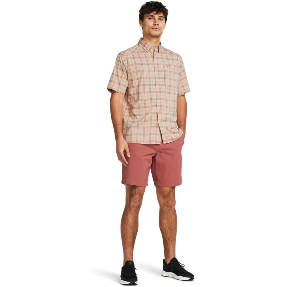 Quần Short Under Armour Chính Hãng - Fish Hunter 2.0 - Màu Đỏ Sedona | JapanSport 1383566-611