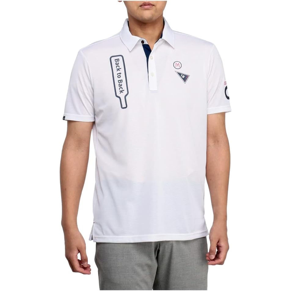Áo Polo Mizuno Chính Hãng - Men's Golf Wear - Màu Trắng | JapanSport E2MAA013-01