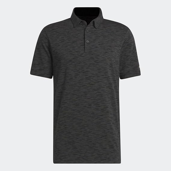 Áo Polo Adidas Chính Hãng - SPACE DYE GOLF SHIRT - Màu Đen | JapanSport HS7606