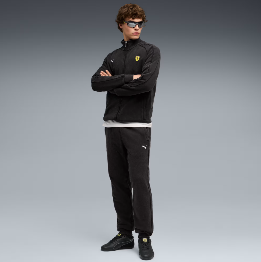 Quần Puma Nam Chính hãng - PUMA Scuderia Ferrari T7 Pants - Màu Xám | JapanSport 632755 01